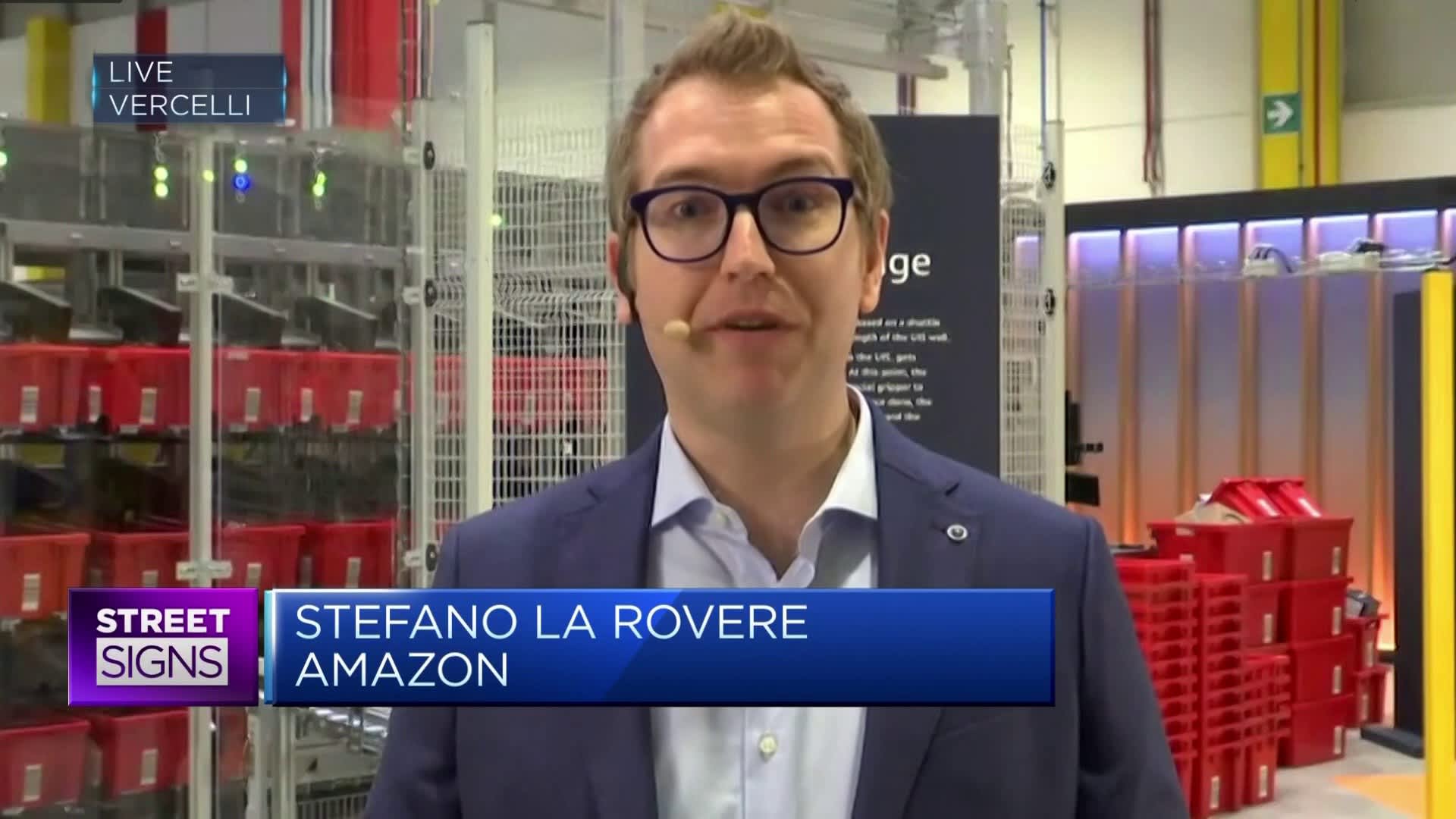 Top Amazon exec says it's a 'myth' robots steal jobs