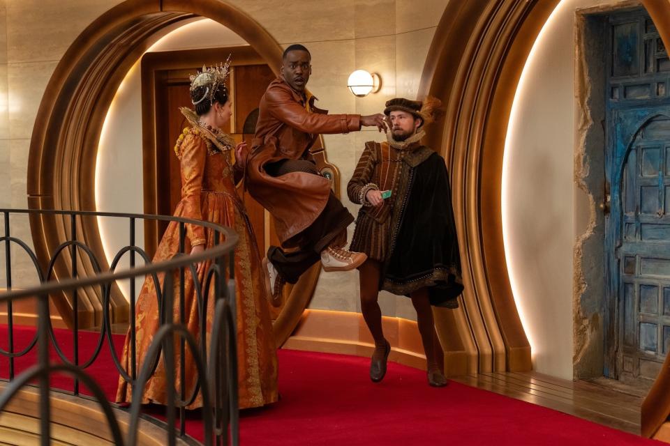 Promotional still from ‘Joy to the World’ the 2024 holiday special of ‘Doctor Who’