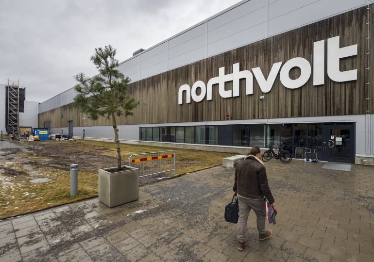 Ailing Swedish EV battery firm Northvolt files for bankruptcy