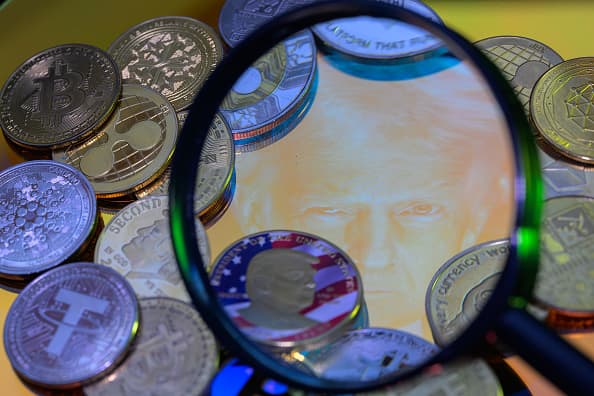 Bitcoin falls as much as 6.5% as volatility continues after Trump's bitcoin reserve plan
