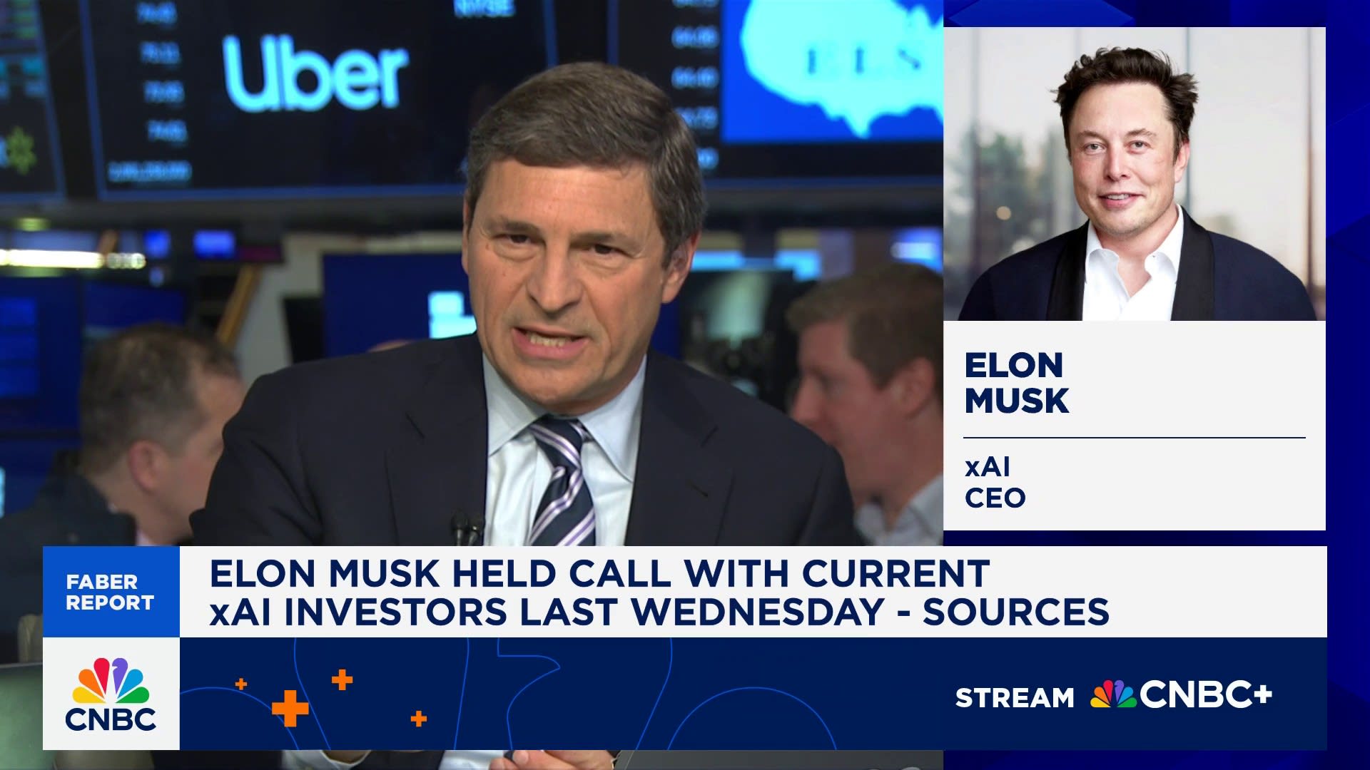 Faber Report: Elon Musk held call with current xAI investors, sources say