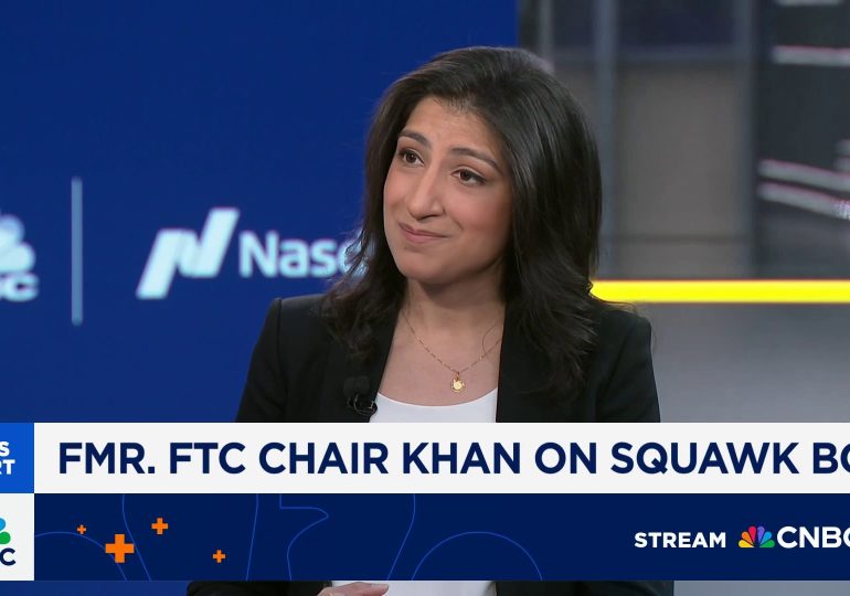 Meta resorted to 'buy-or-bury scheme' with Instagram and WhatsApp deals, former FTC Chair Lina Khan says
