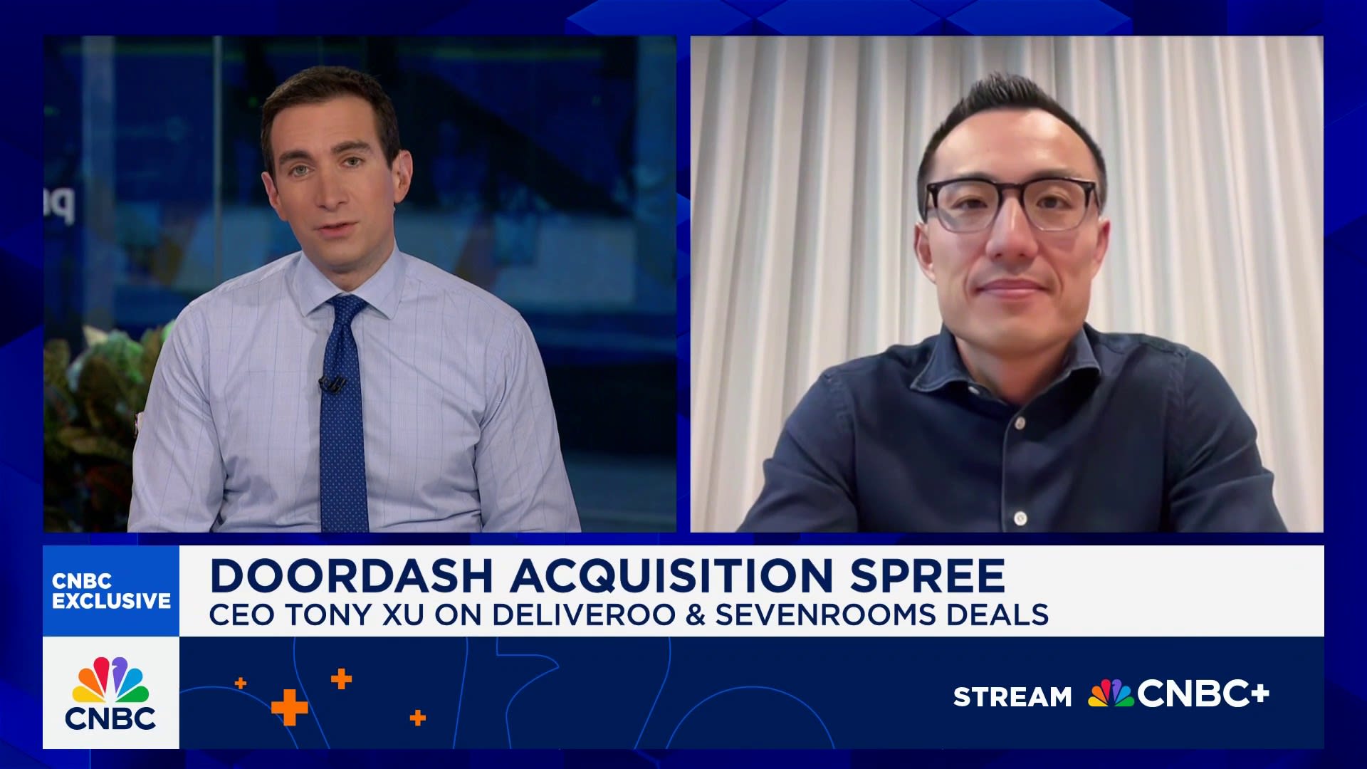 DoorDash CEO Tony Xu: Deliveroo & SevenRooms deals make us a multi-product company on a global scale