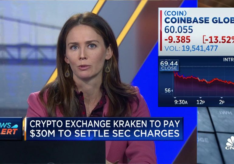 Kraken opening digital tokens of Apple, Tesla and Nvidia to people outside the U.S.