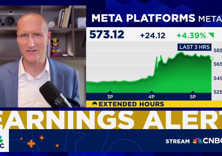 Meta Platforms jumps 6% on earnings beat, advertising resilience