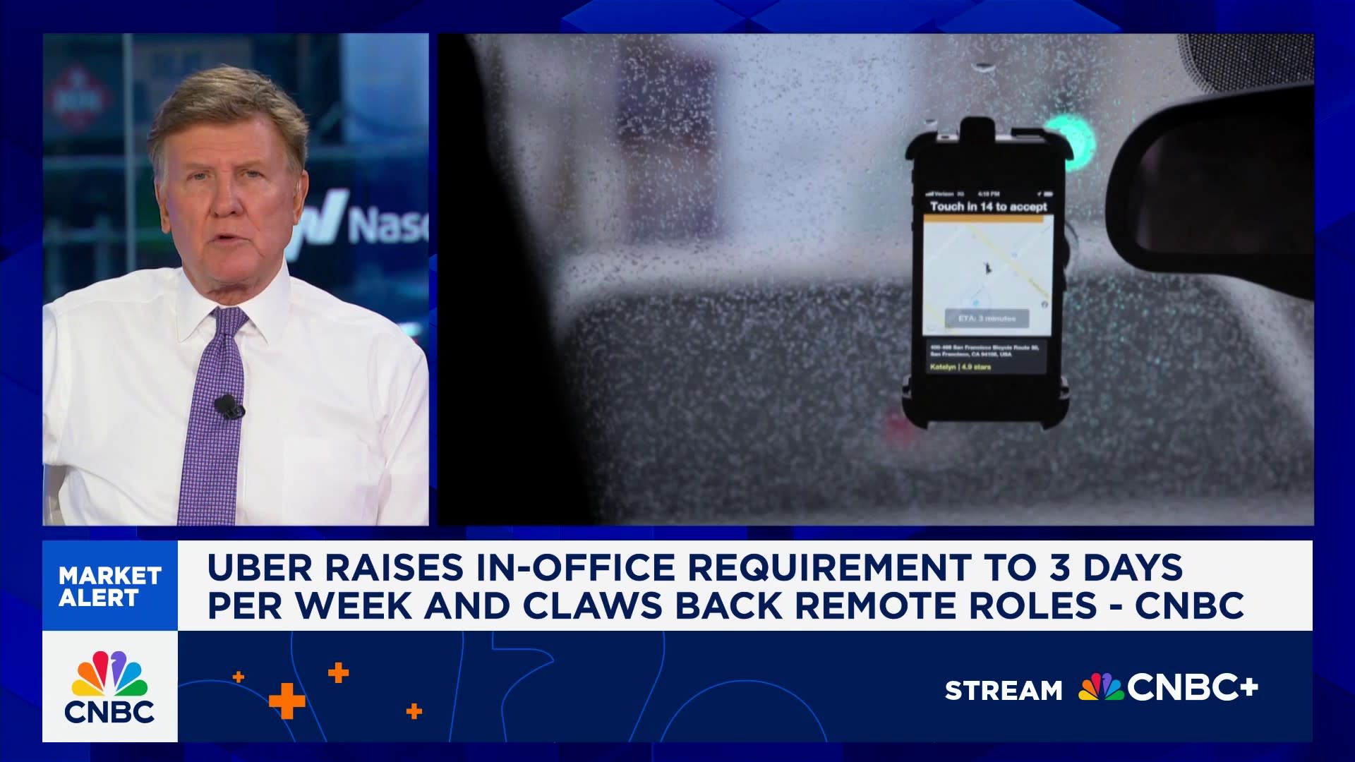 Uber raises in-office requirement to 3 days, claws back remote workers