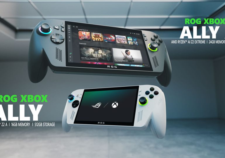 Microsoft enters portable gaming with new ROG Xbox Ally devices