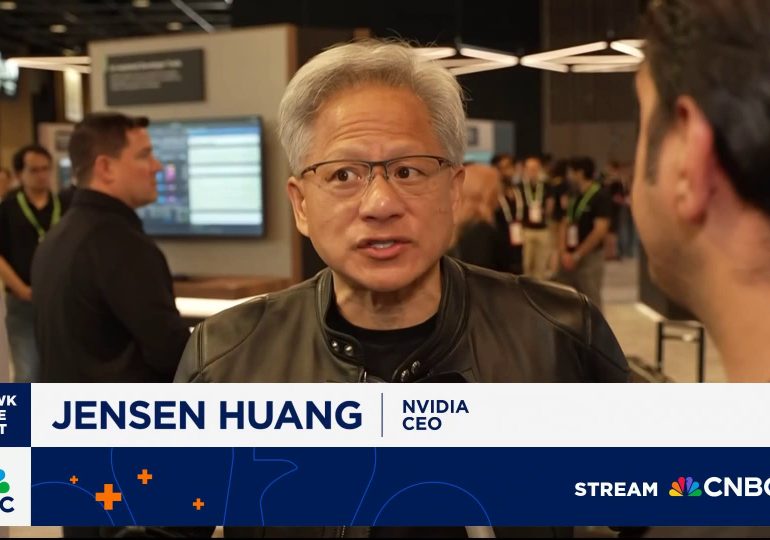 Nvidia-mania took over Europe this week. Here's what I learned from Jensen Huang
