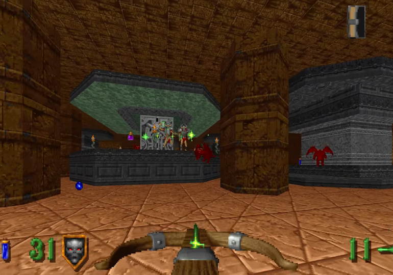 Heretic and Hexen have received a surprise remaster from Nightdive Studios