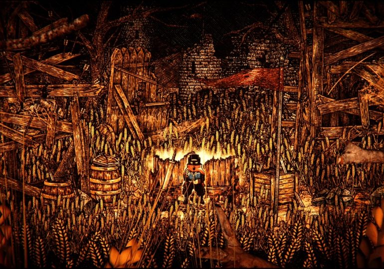 Check out the intricate, inky world of PS5 game Chronoscript: The Endless End