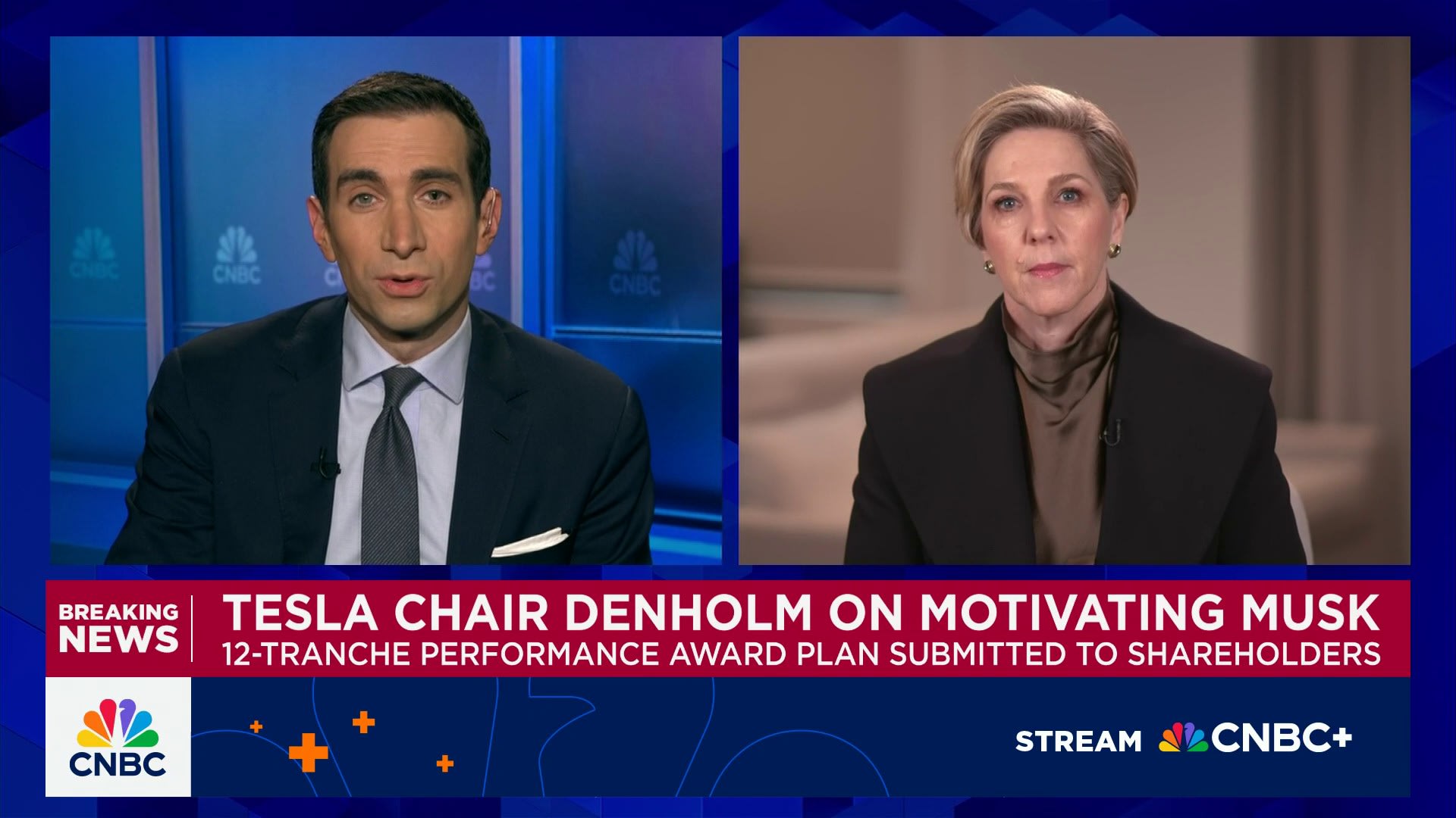 Tesla Chair Denholm: New pay plan designed to keep Musk motivated & focused on delivering for Tesla