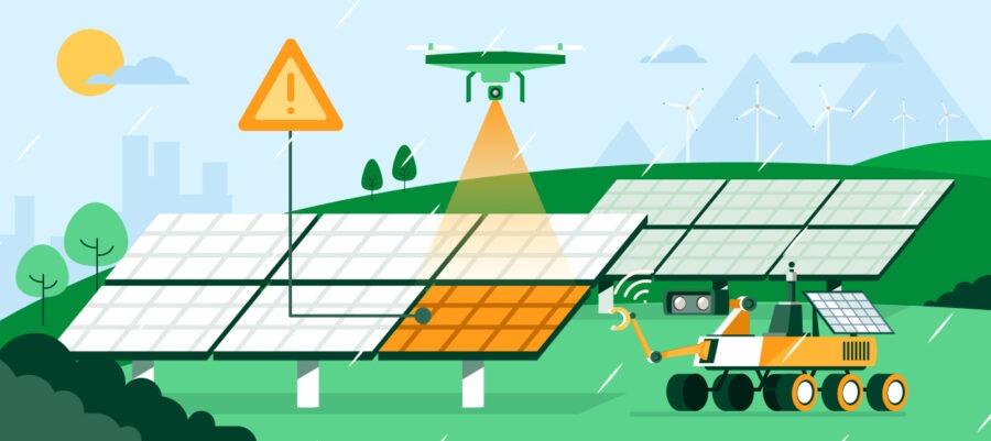 Iberdrola Photovoltaic Plant Inspection Startup Challenge 2025_Landing Page Image