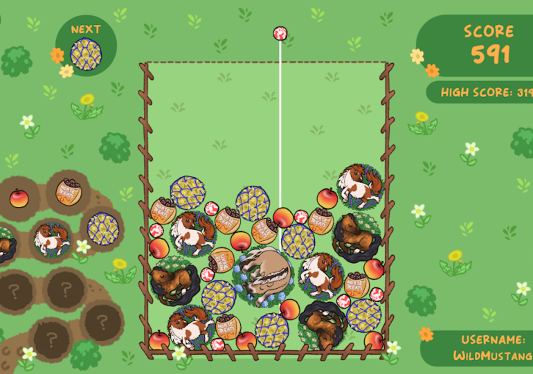 This horse-themed browser puzzle game is an absolute delight and I can't stop playing it