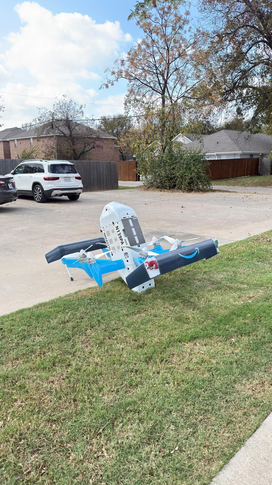 Amazon faces FAA probe after delivery drone snaps internet cable in Texas