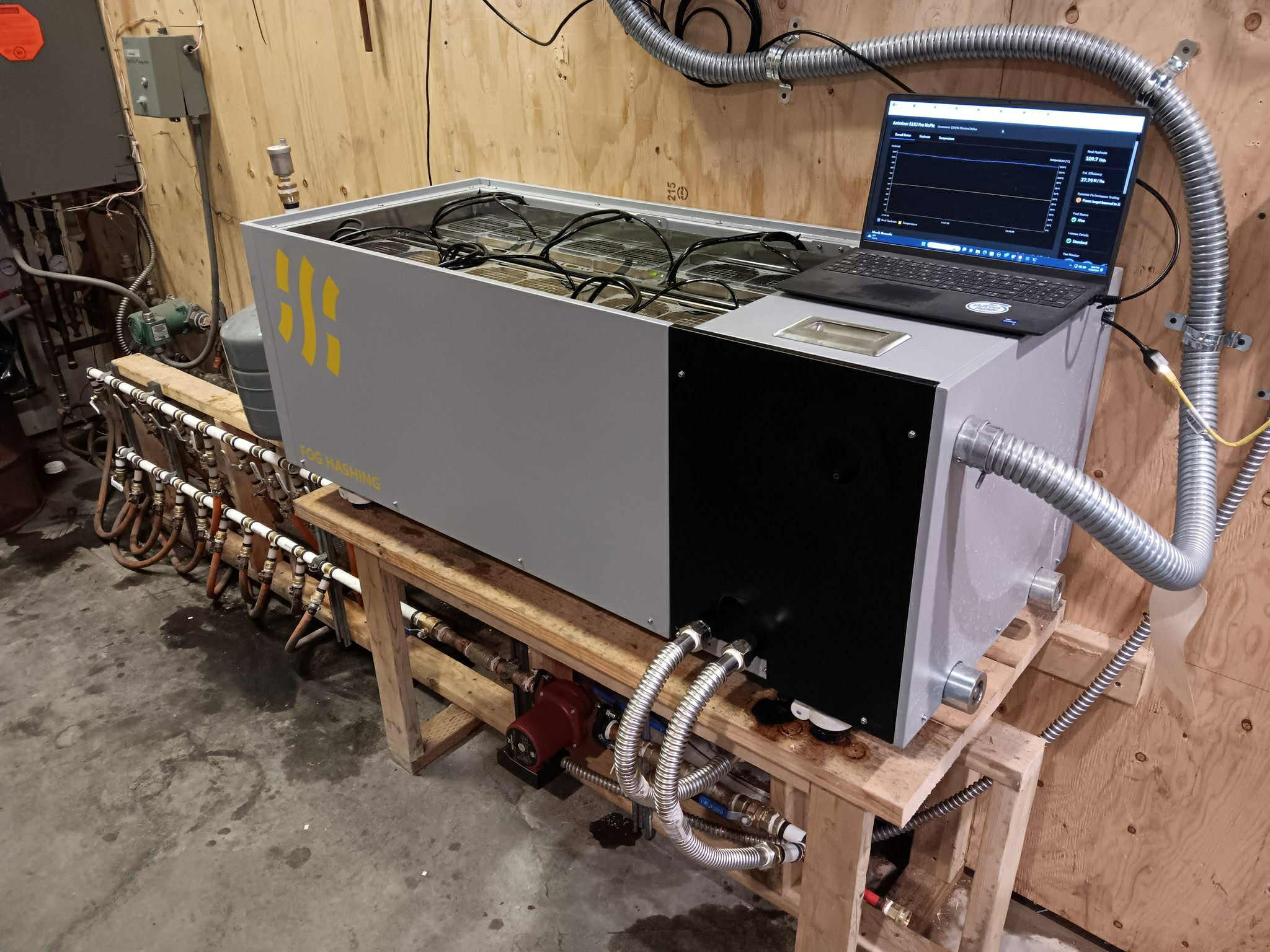 Americans are heating their homes with bitcoin this winter