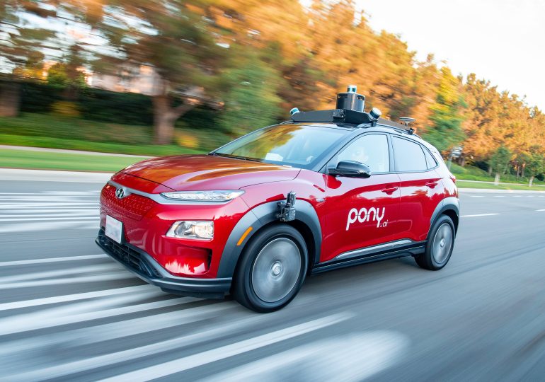 Chinese autonomous driving firm Pony.ai sees shares drop 14% in Hong Kong debut
