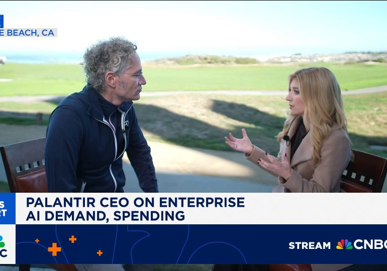 Palantir has worst month in two years as AI stocks sell off