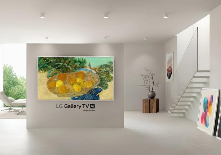 LG to unveil a canvas-style TV at CES 2026