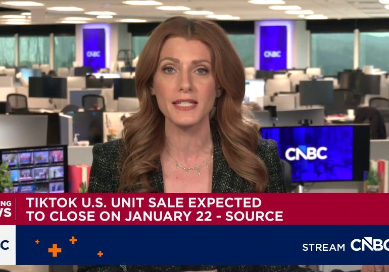 TikTok signs agreement to create new U.S. joint venture, memo says