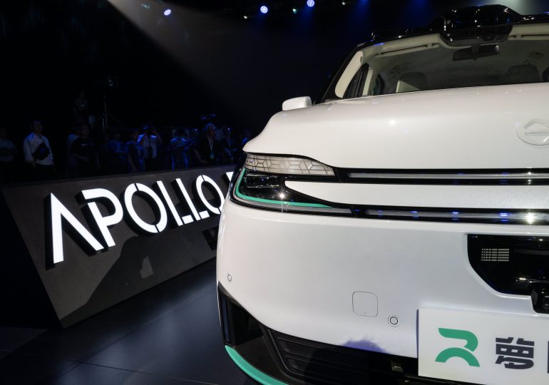 Uber, Lyft set to trial robotaxis in the UK in partnership with China's Baidu