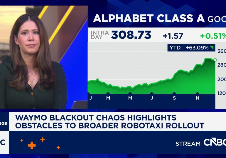 Waymo will update driverless fleet after San Francisco blackout to improve navigation during outages