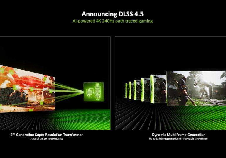 NVIDIA announces DLSS 4.5 at CES 2026