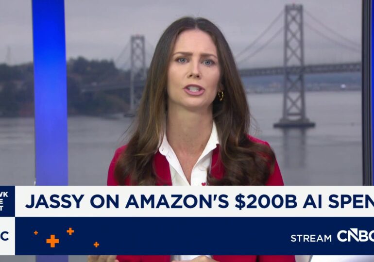 Amazon CEO Jassy defends $200 billion AI spend: "We're not going to be conservative"