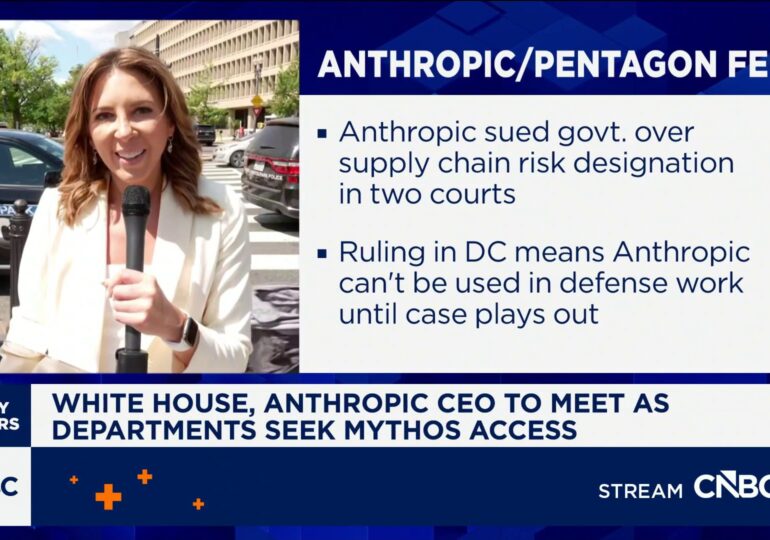 Anthropic's Dario Amodei to meet with White House about Mythos