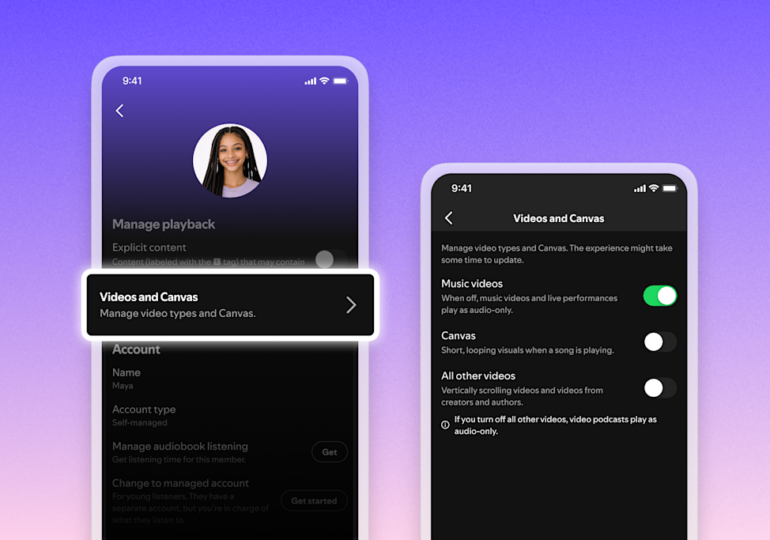 Spotify now lets you turn off all video