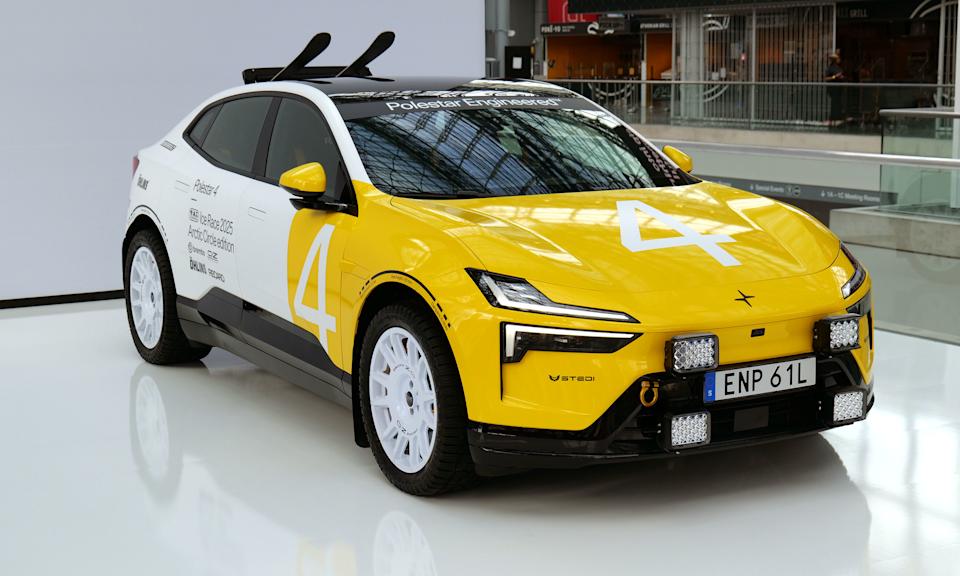 Even away from the frozen north, the Polestar 4 Arctic Circle Edition looks fantastic. 