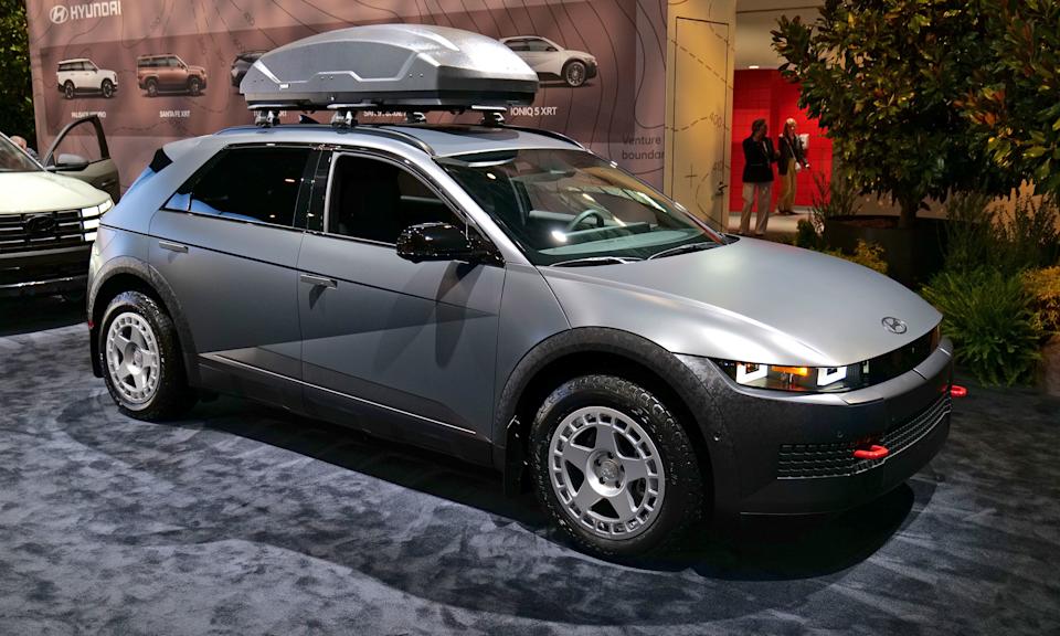 The Ioniq 5 XRT is basically a do-everything EV hot hatch. 