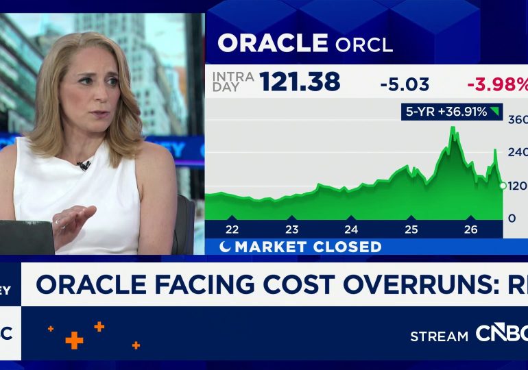 Oracle signs 10-year software contract with Pentagon worth up to $7 billion
