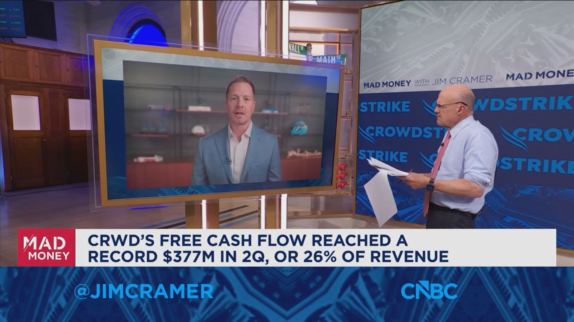CrowdStrike CEO George Kurtz goes one-on-one with Jim Cramer